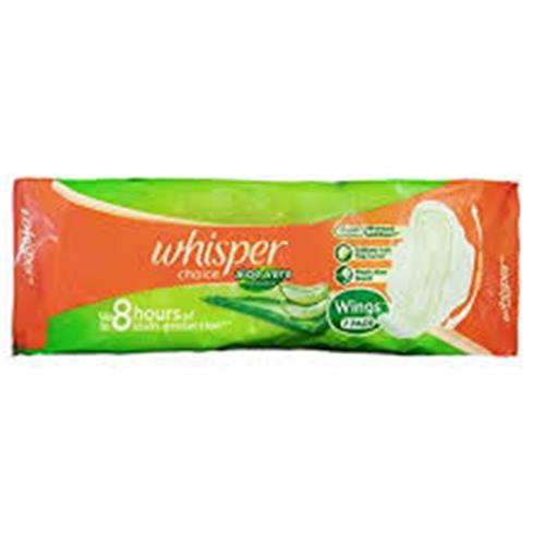 WHISPER CHOICE ALOE VERA XL 6 Pads